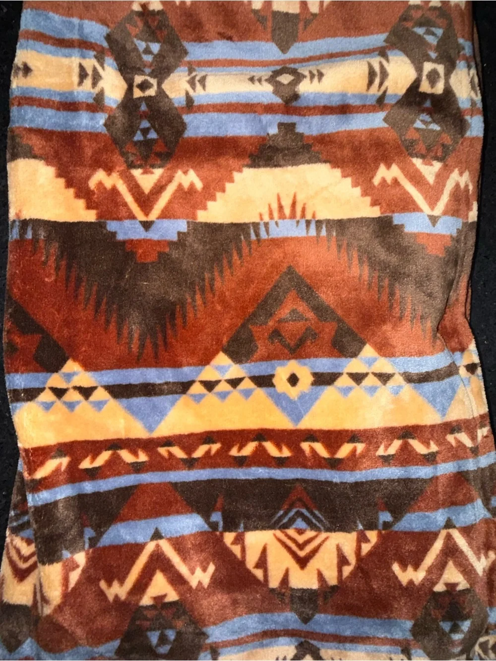 NEW WRANGLER OVERSIZED ULTRA PLUSH THROW 60x70” AZTEC SOUTHWEST THEME BEAUTIFUL